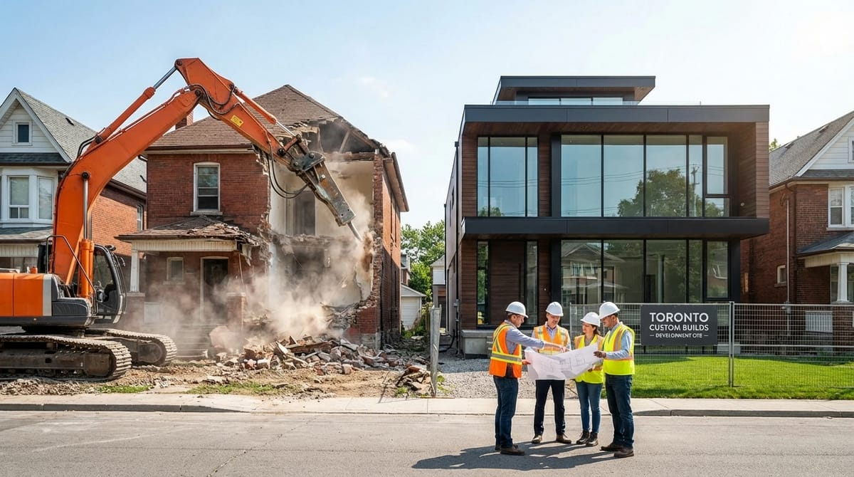 What to Know Before Demolishing a House to Build a Custom Home in Toronto?